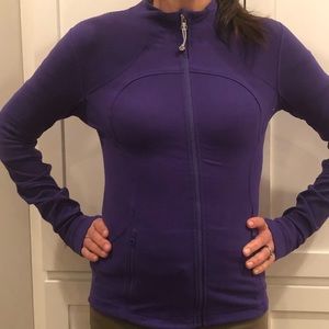 Lululemon purple track jacket